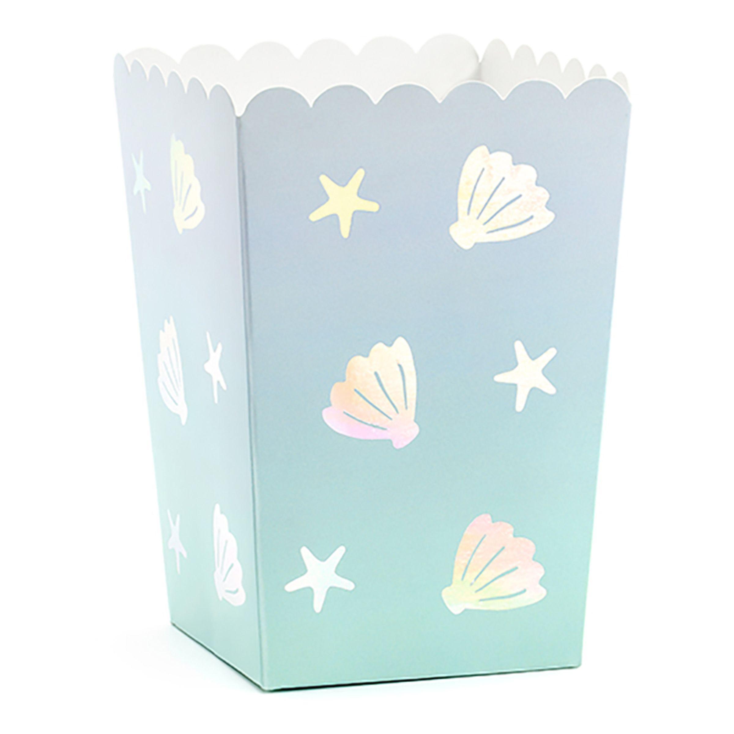 PartyDeco Popcornboxar Narwhal 6-pack