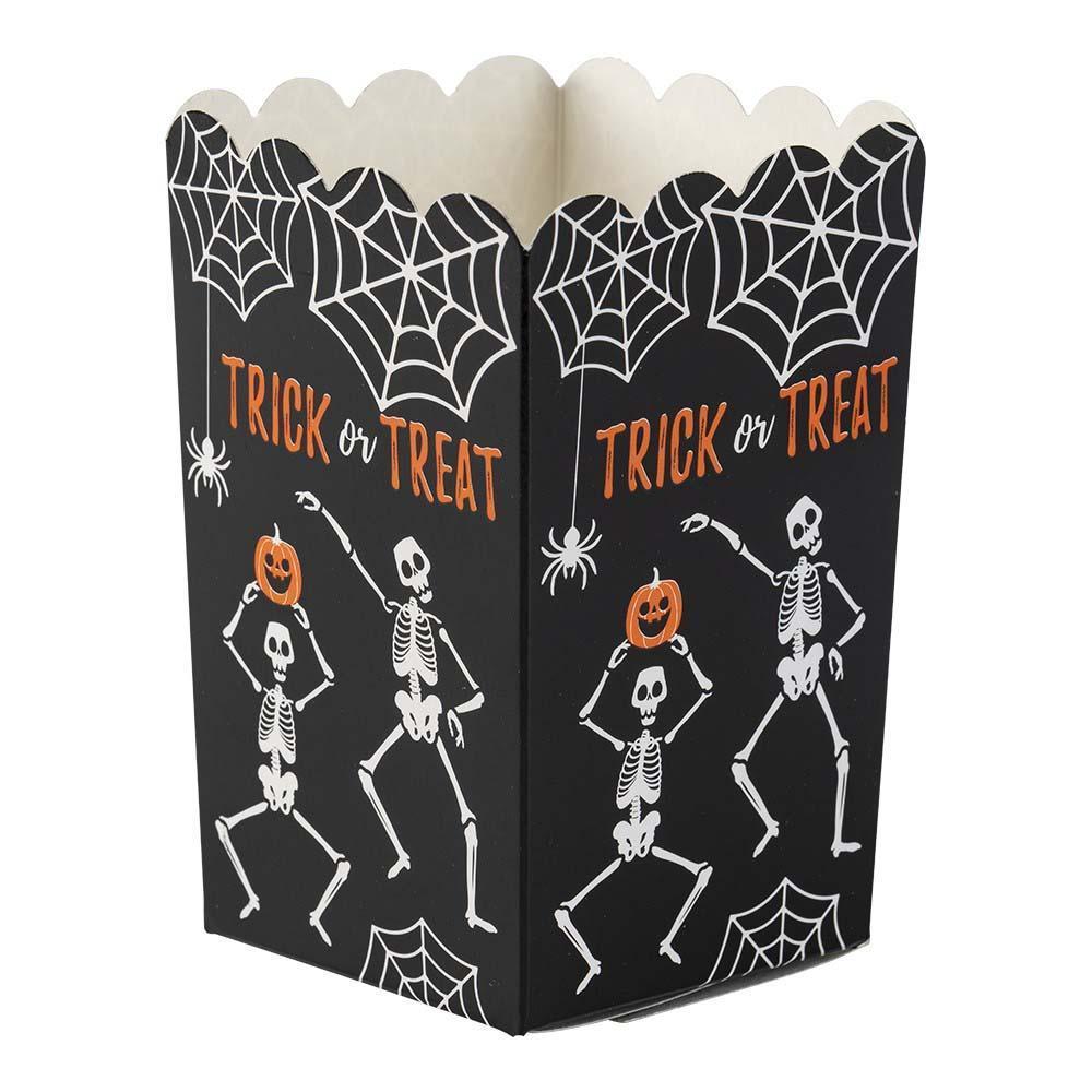 Popcornbägare Halloween Skelett 8-pack