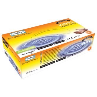 GranberG Vinyl Disposable Gloves 100-pack