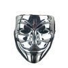 MTK Anonymous Face Mask Guy Fawkes Silver