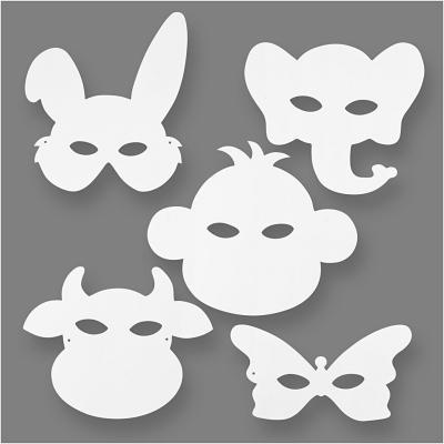Creativ Company Gör Det Själv Djurmasker 16-pack