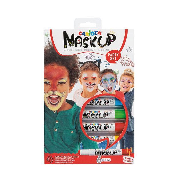 Kärnan Carioca Ansiktsfärger 6-pack Klassiska Färger