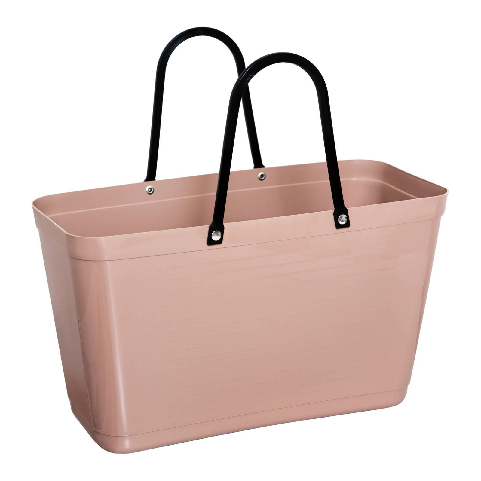 Hinza Shopping Bag Large (Green Plastic) - Nougat