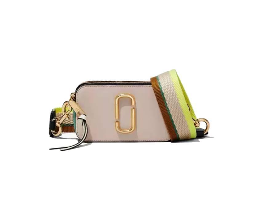 Marc Jacobs The Colorblock Snapshot Crossbody Bag - Tapioca Multi