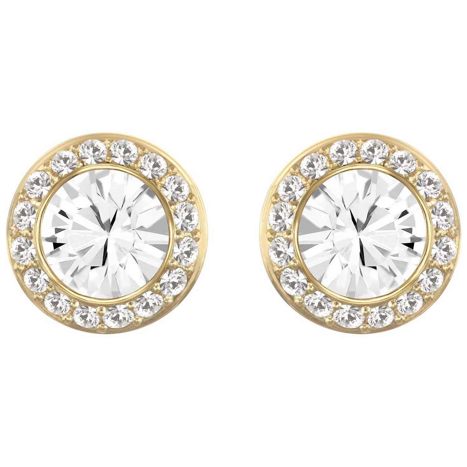 Swarovski Angelic Earrings - Gold/Transparent