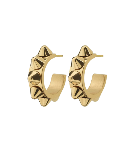 Edblad Peak Creoles Earrings - Gold