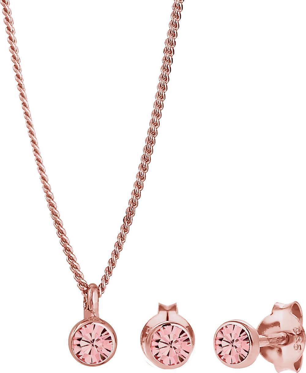 Elli Damsmyckesset Basic med kristaller, 450, fasettslipning, kristall