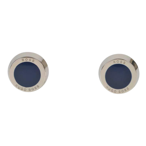 HUGO BOSS Simony Cufflinks - Silver/Blue