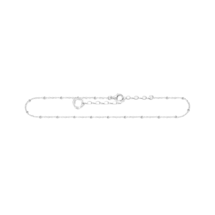 Thomas Sabo Charm Club Dots Anklet - Silver