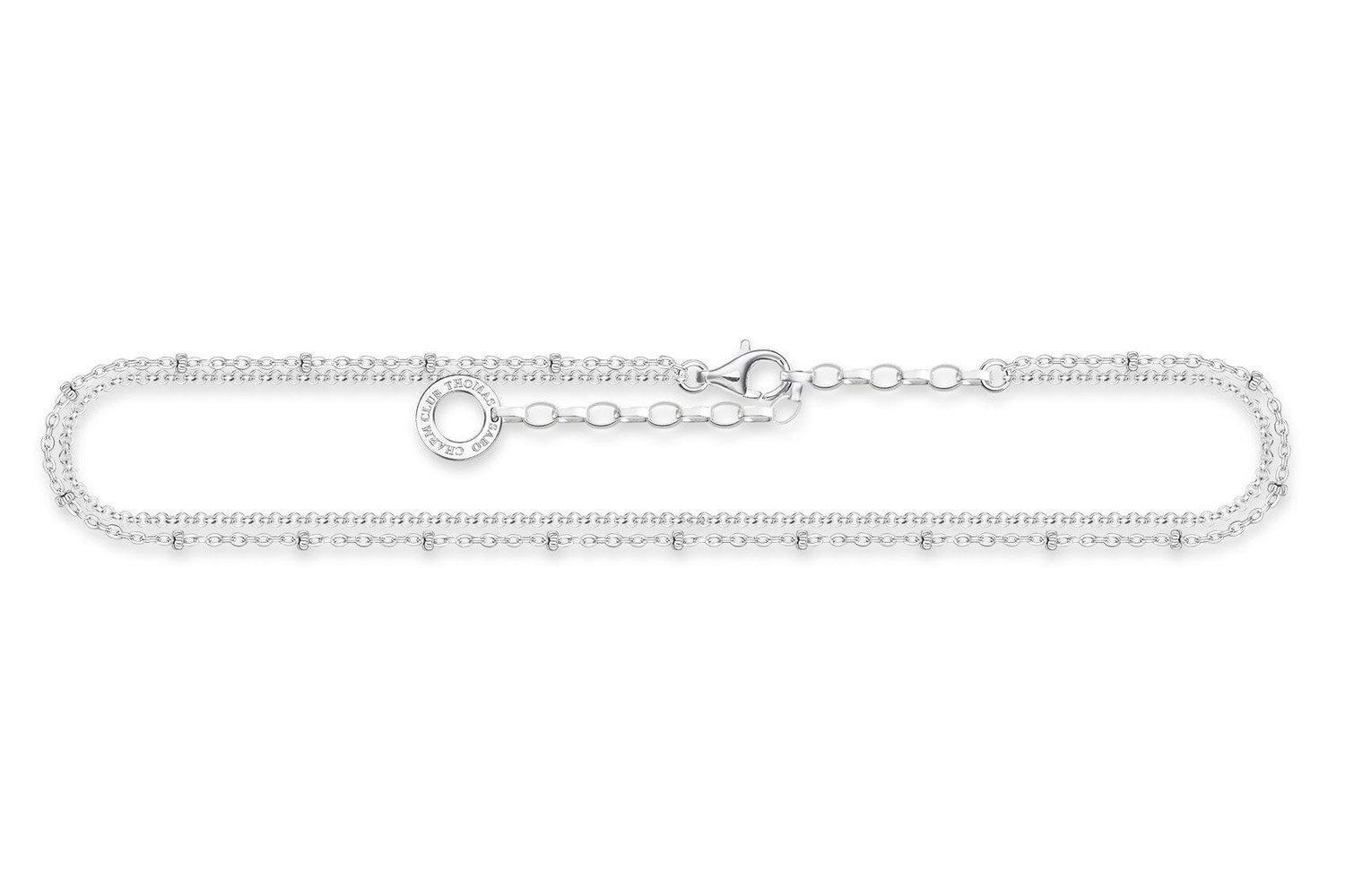 Thomas Sabo Double Strand Anklet - Silver