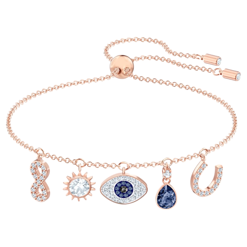 Swarovski Symbolic Bracelet - Rose Gold/Multicolour