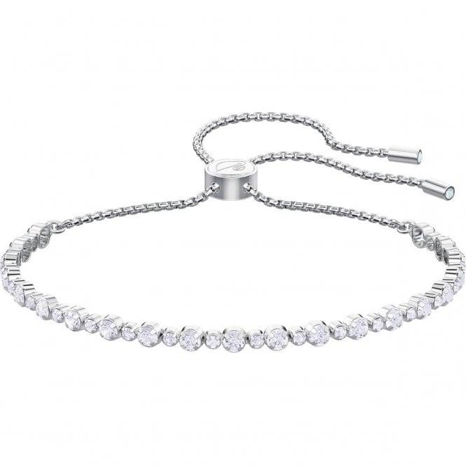 Swarovski Subtle Bracelet - Silver/White
