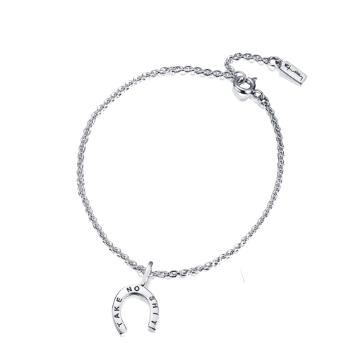 Efva Attling Take No Shit Bracelet - Silver