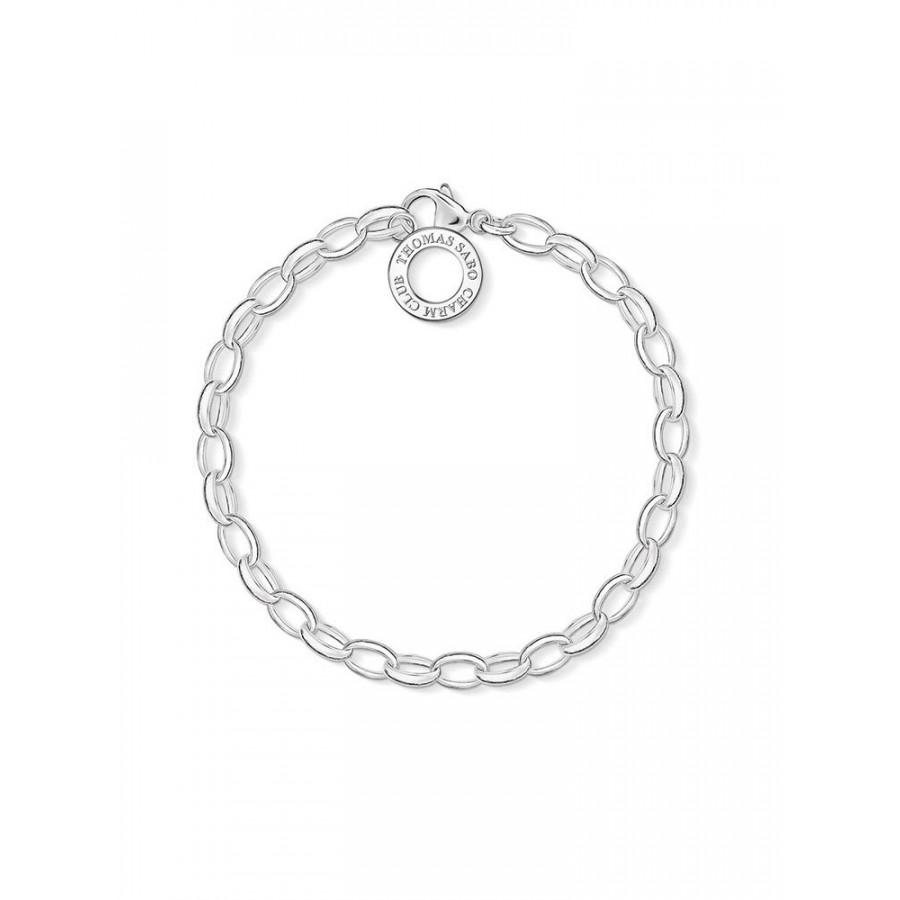 Thomas Sabo Charm Club Classic Small Bracelet - Silver
