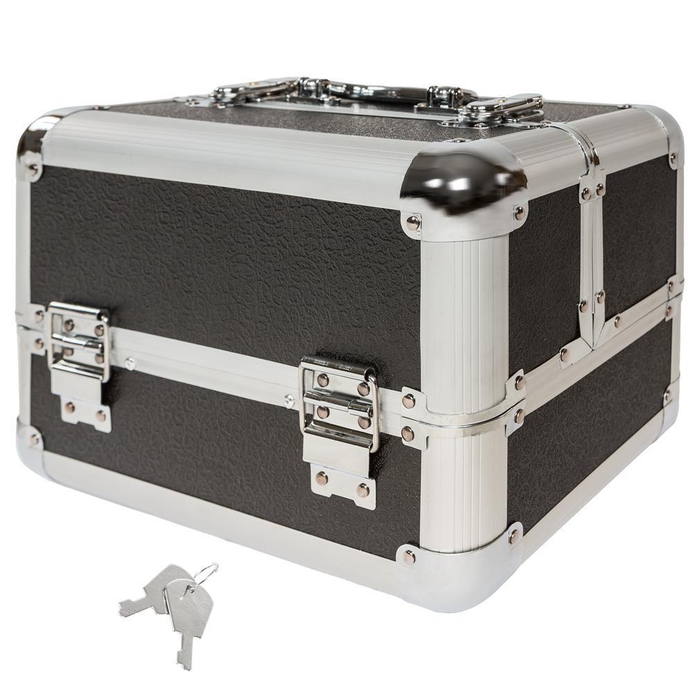 tectake Vanity Case - Black