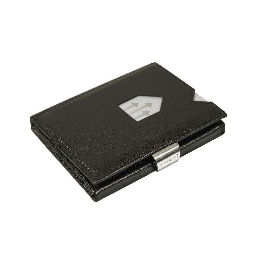 Exentri Leather Wallet - Black