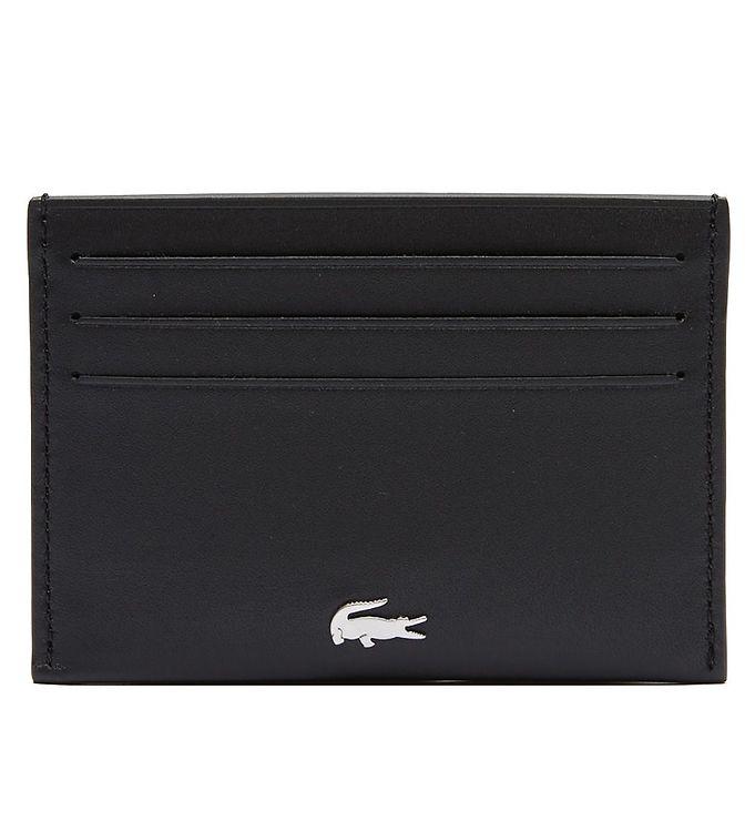 Lacoste Men's Fitzgerald Credit Card Holder - Black