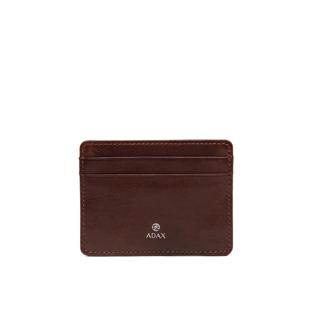 Adax Noel Chicago Card Holder - Brown