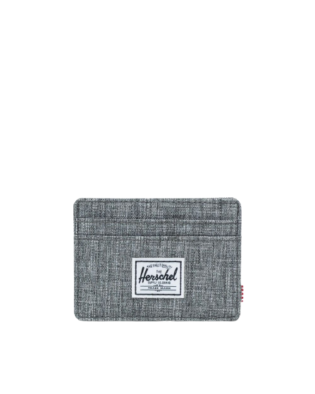 Herschel Charlie Wallet - Raven Crosshatch