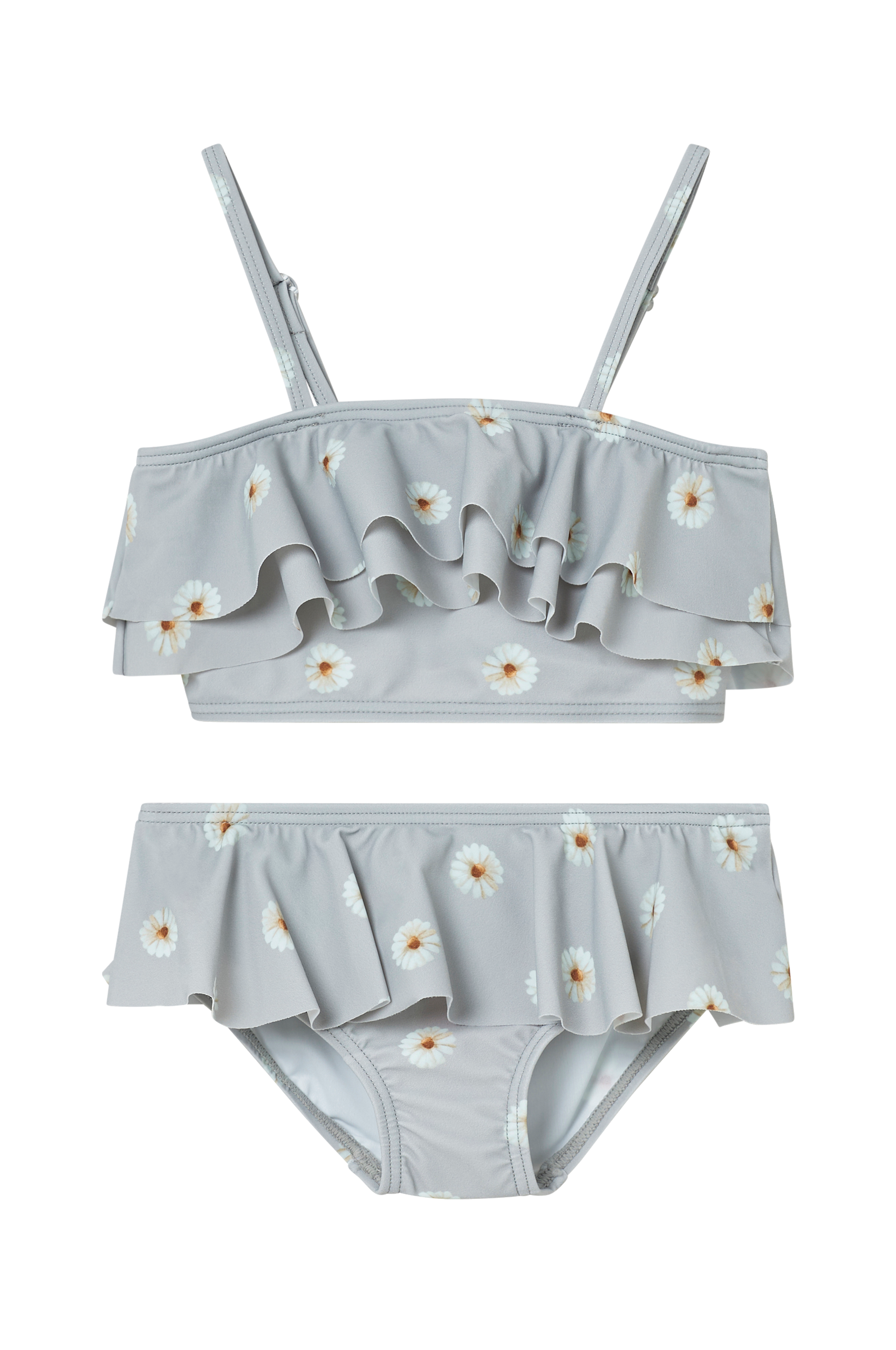 Name It Badkläder nmfFiona Swim Set Lil Grå