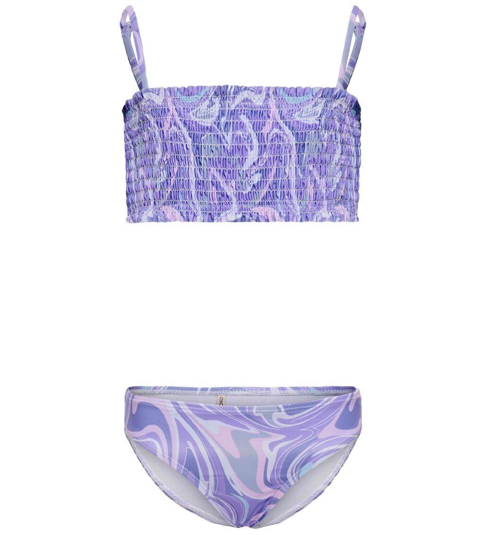 Kids Only Bikini CookCaroline UV50 Purple Rose/Liquid 11-12 år (146-152) Bikini
