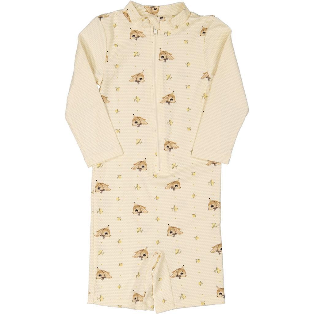 Geggamoja Long Ear UV-Dräkt Lång arm- Beige (187322151)
