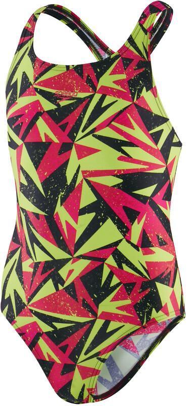 Speedo Hyperboom Logo Medalist Swimsuit Girls flerfärgad Badkläder 2022
