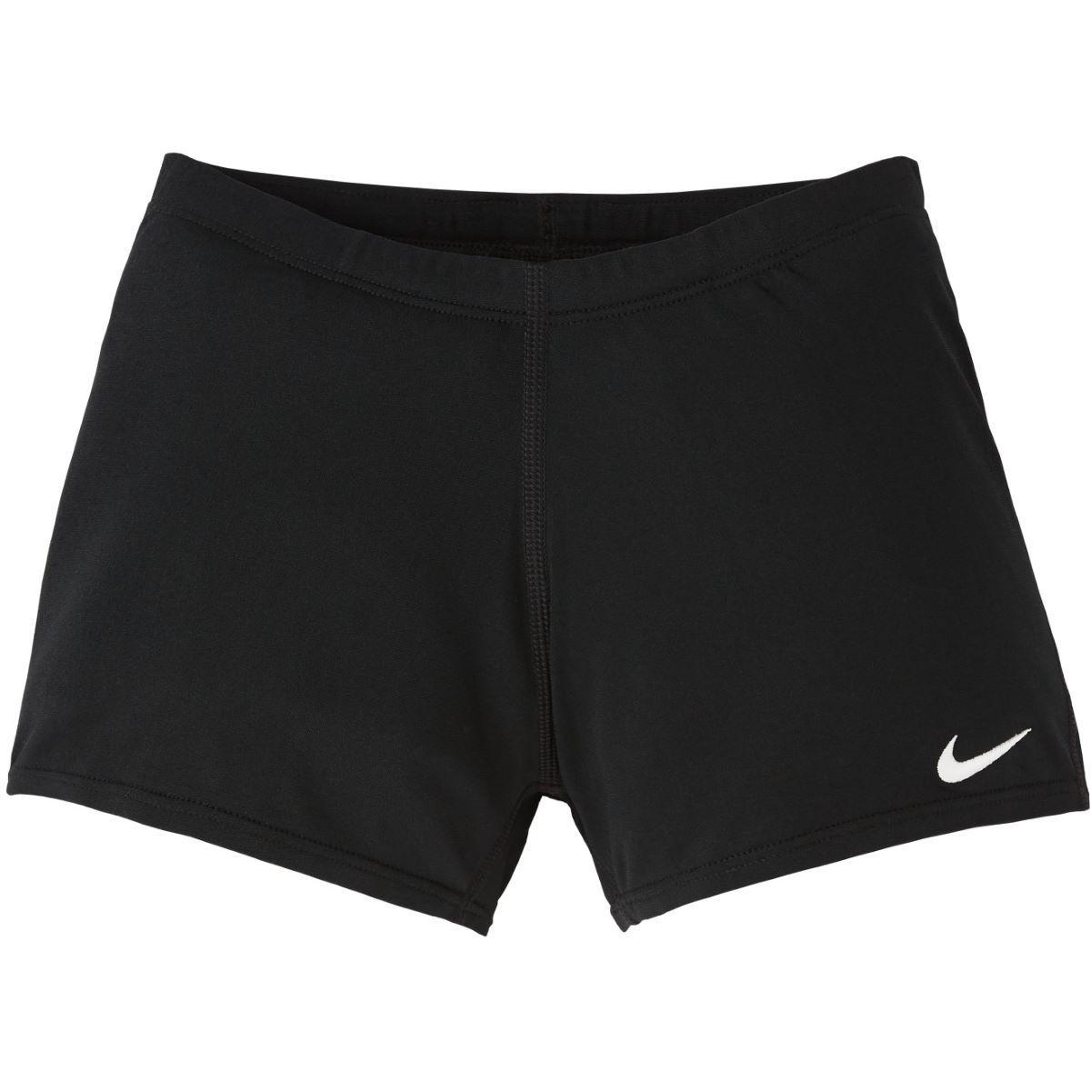 Nike Boy's Hydrastrong Solids Square Leg Shorts - Black