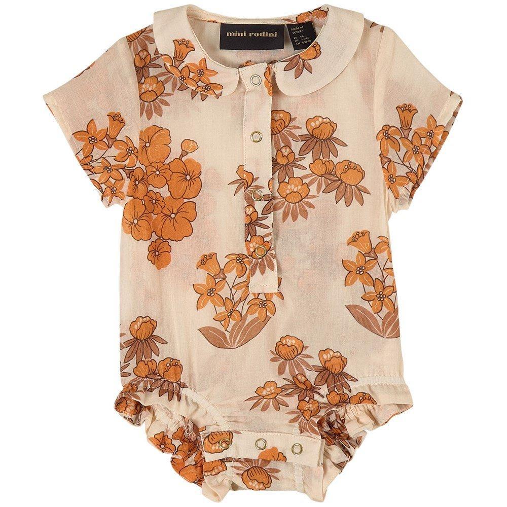 Mini Rodini Wildflower Woven Body - Beige
