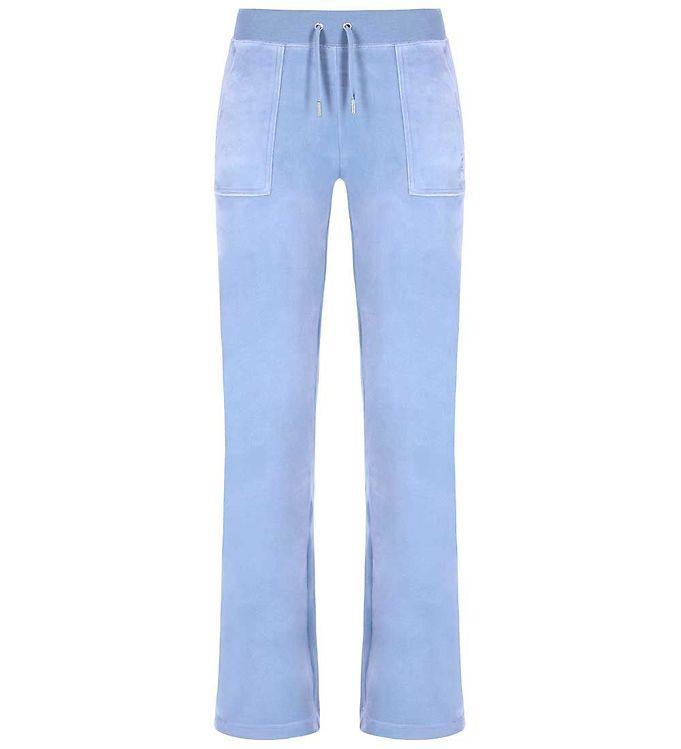 Juicy Couture Velourbyxor - Della Robbia Blue (JBX6185-E15)