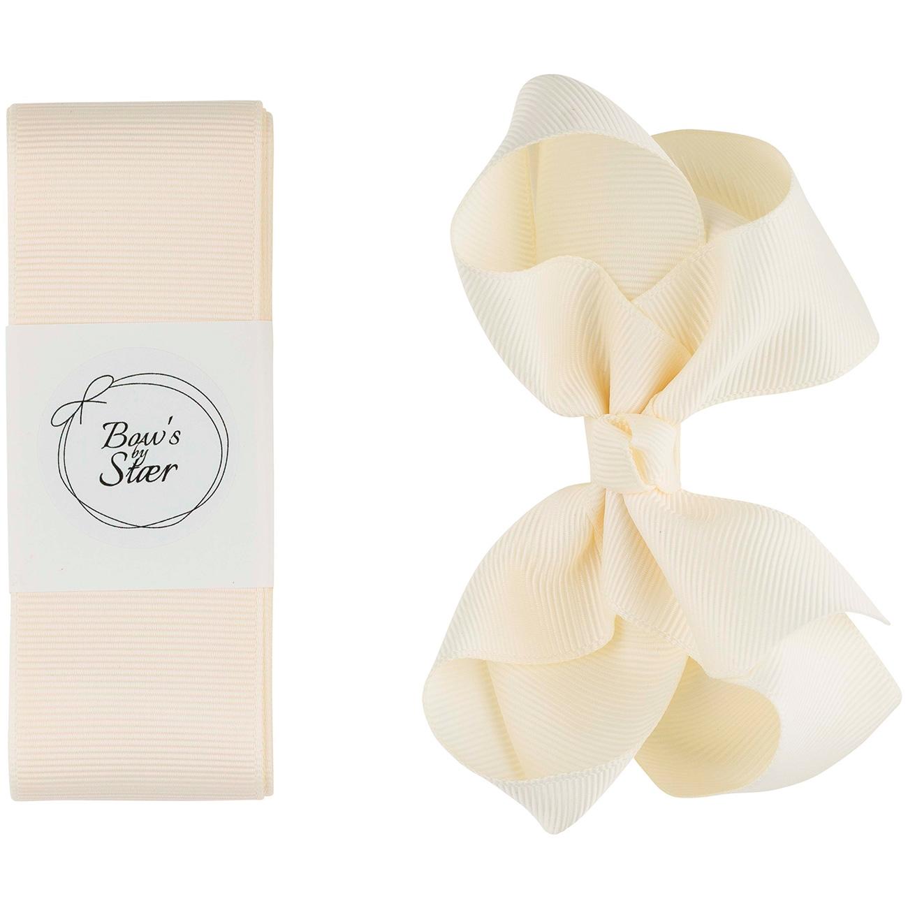 Bows By Stær Christening Ribbon - Creme (L0214028)