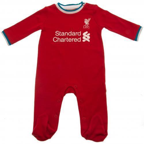 Liverpool LFC Baby Kit Sleepsuit - Red (A12647)