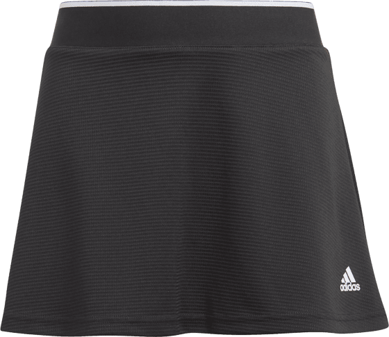 adidas Kid's Club Skirt - Black/White