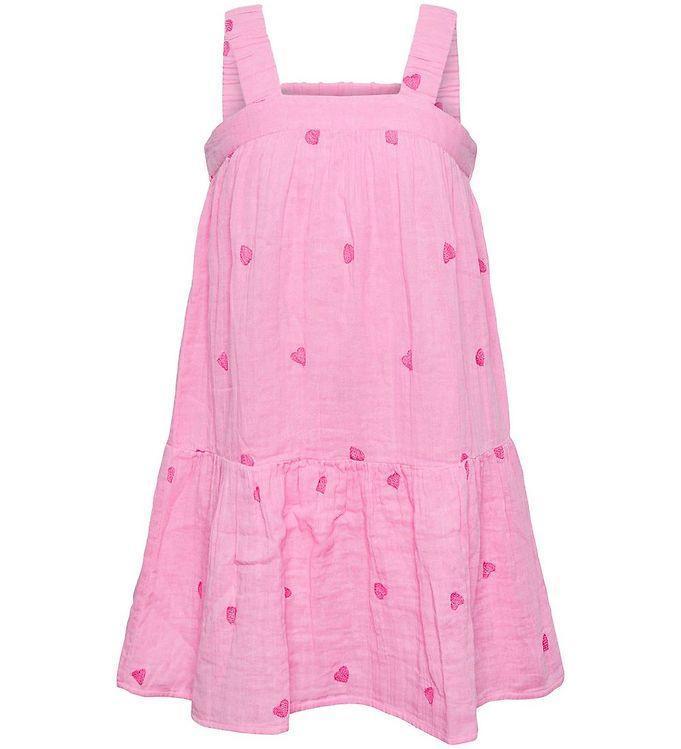 Pieces Pkkya Ärmlös Klänning Rosa