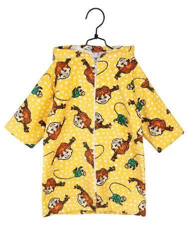 Pippi Longstocking Braids Bathrobe - Yellow