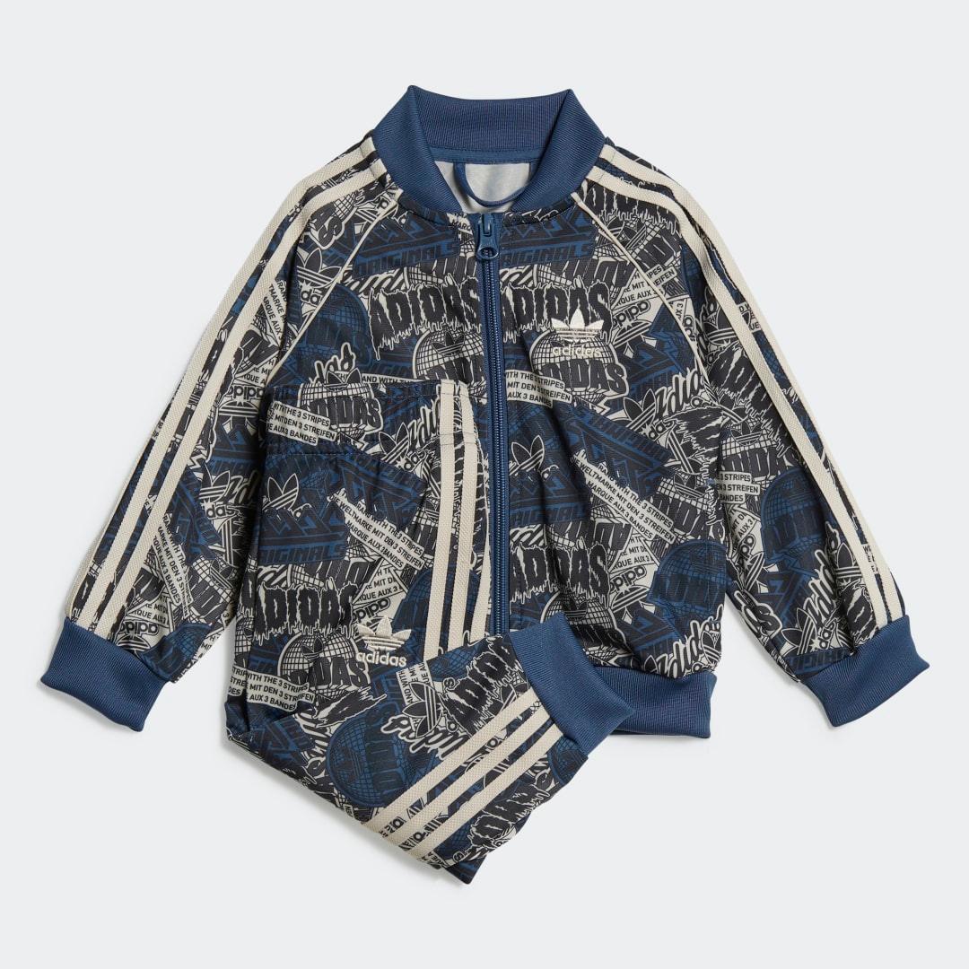 adidas Originals Träningsset SST Set Blå/Vit/Svart 68 Originals Träningsset
