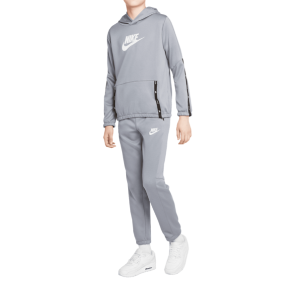 Nike Kid's Sportswear Tracksuit - Smoke Grey/White (DD8552-084)