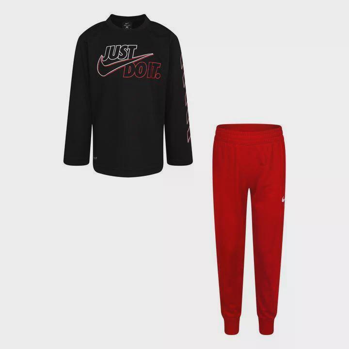 Nike Sportswear Set - Röd/Svart