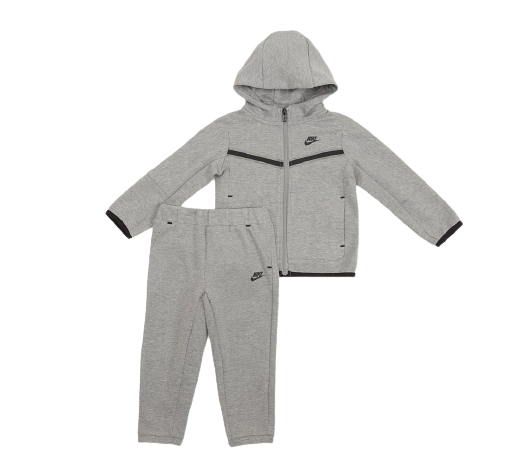 Nike NKN NSW Tech Fleece Set - Dark Grey Heather