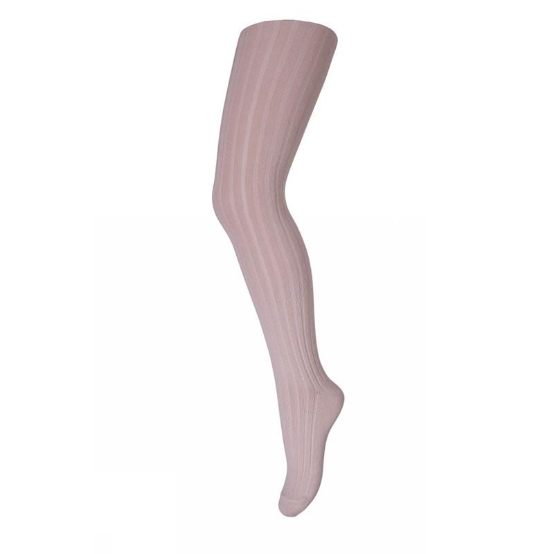 mp Denmark Cotton Rib Tights - Rose Dust (130-853)