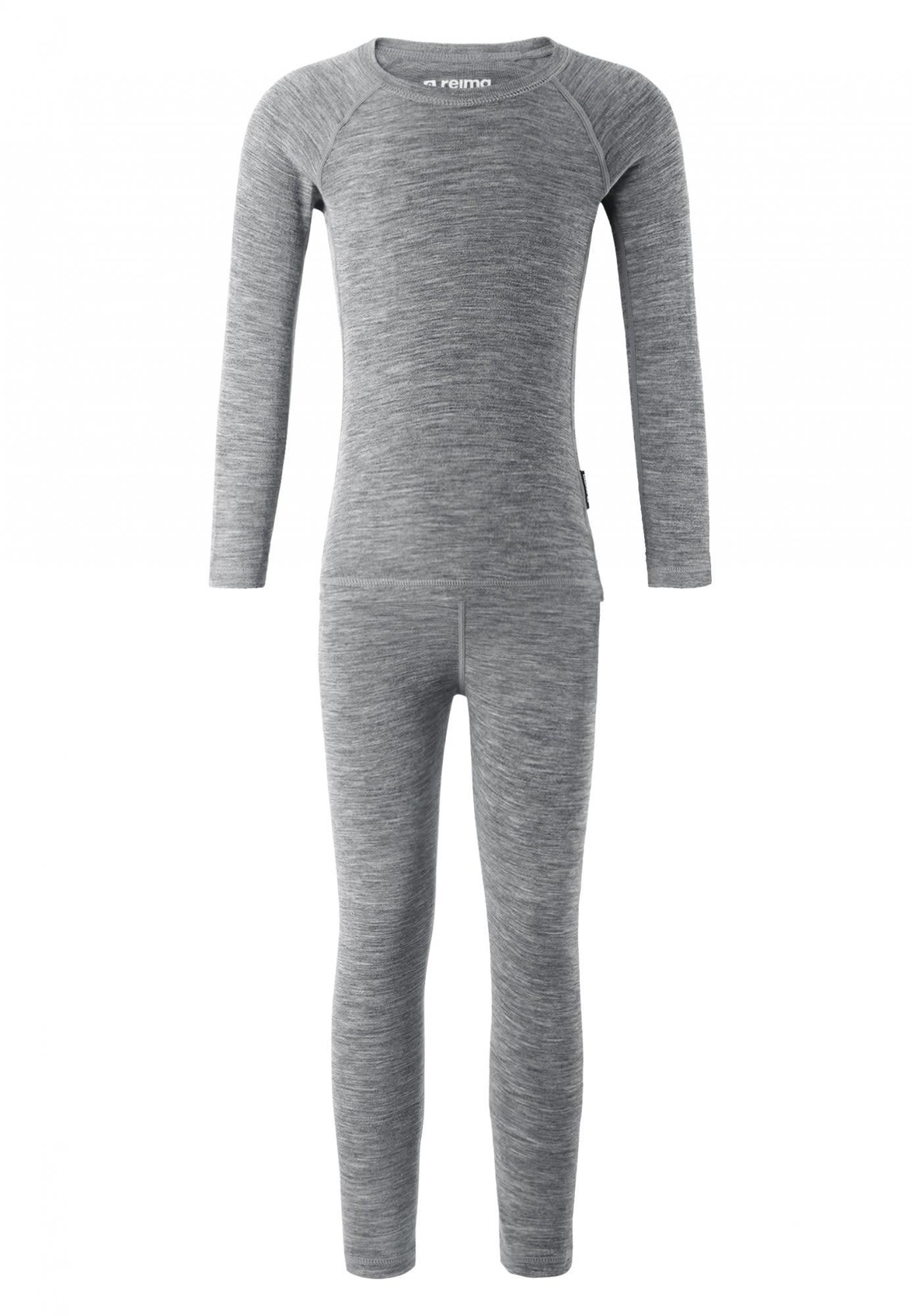 Reima Kinsei Baselayer Set - Melange Grey