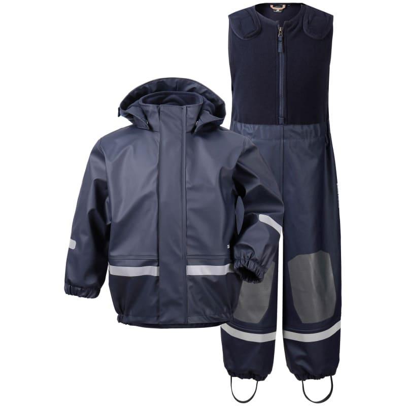 Didriksons Boardman Kid's Rain Set - Navy (503968-039)