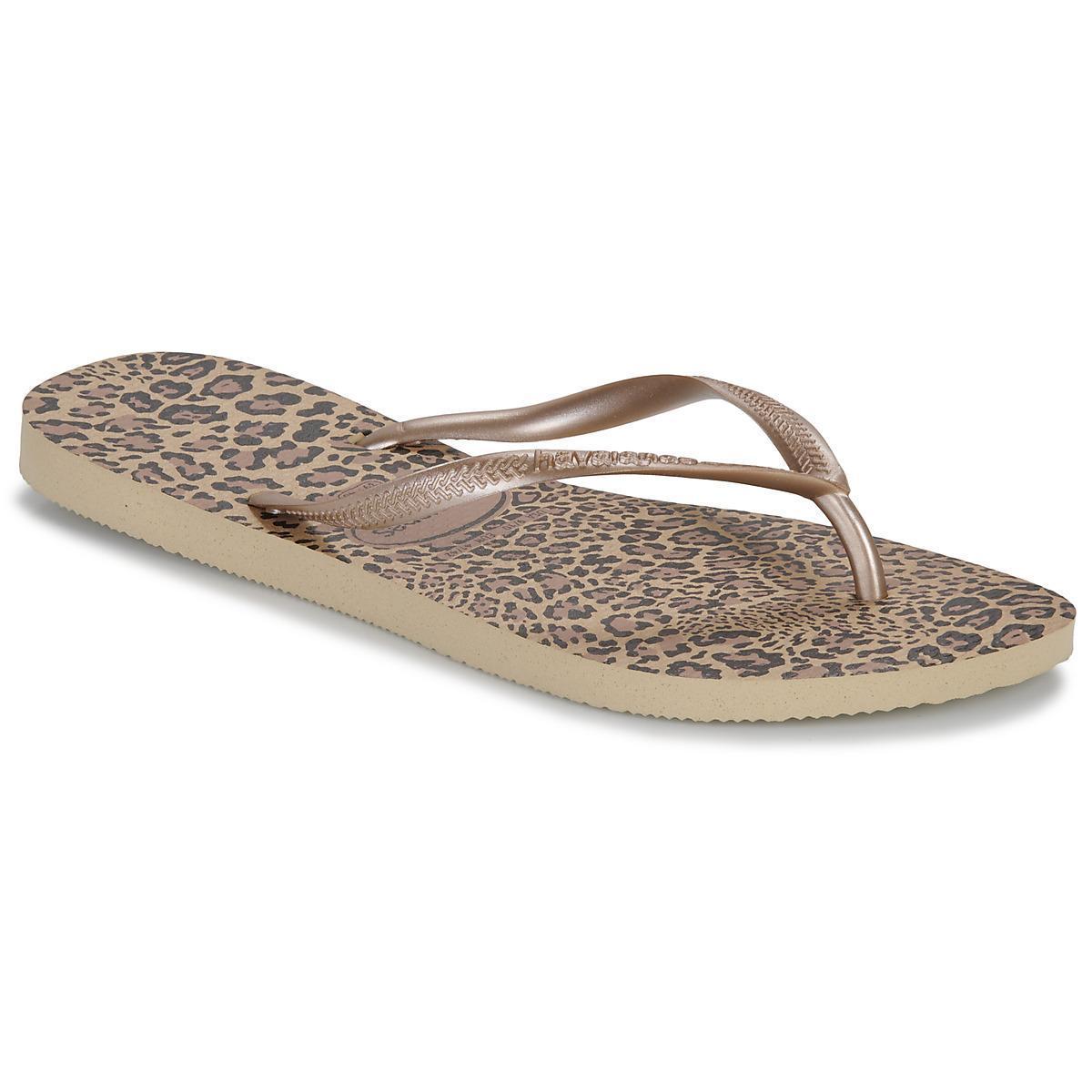 Havaianas Kids Slim Animal Sandaler Beige
