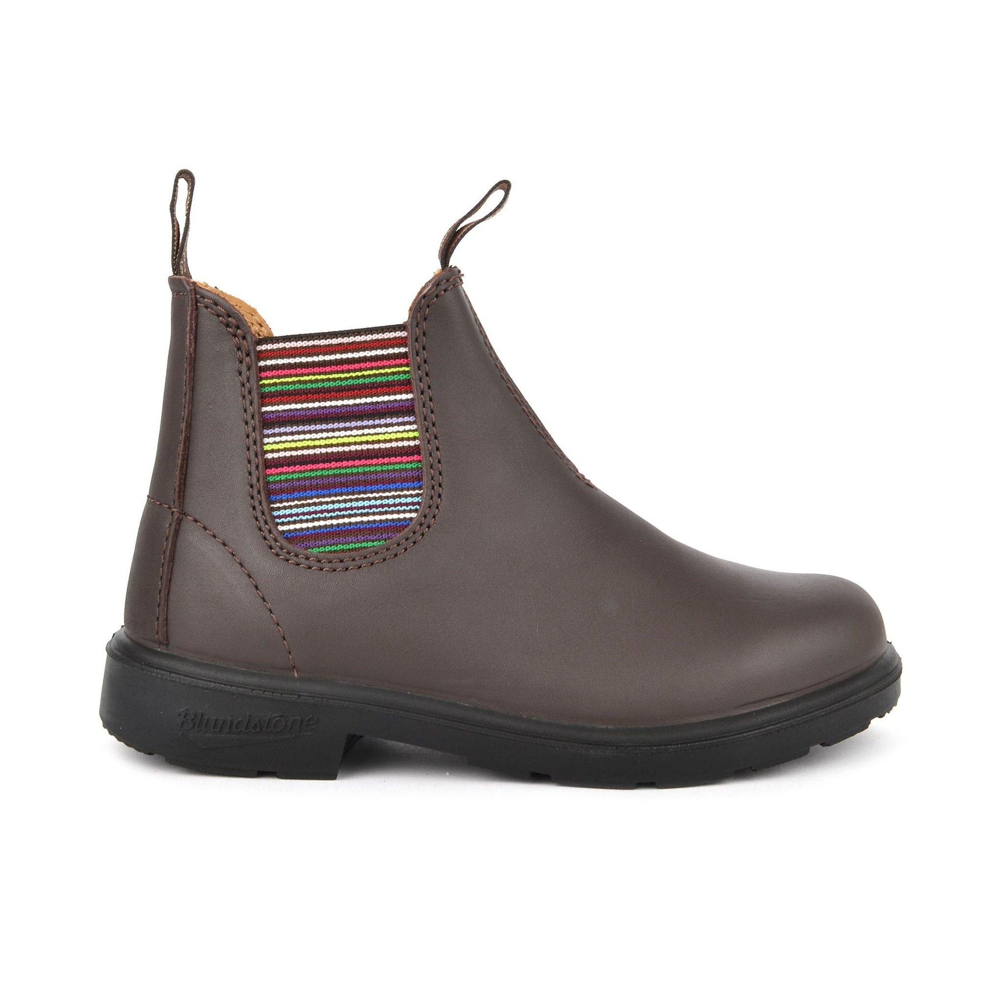 Blundstone Kid's Chelsea Boots - Brown Striped