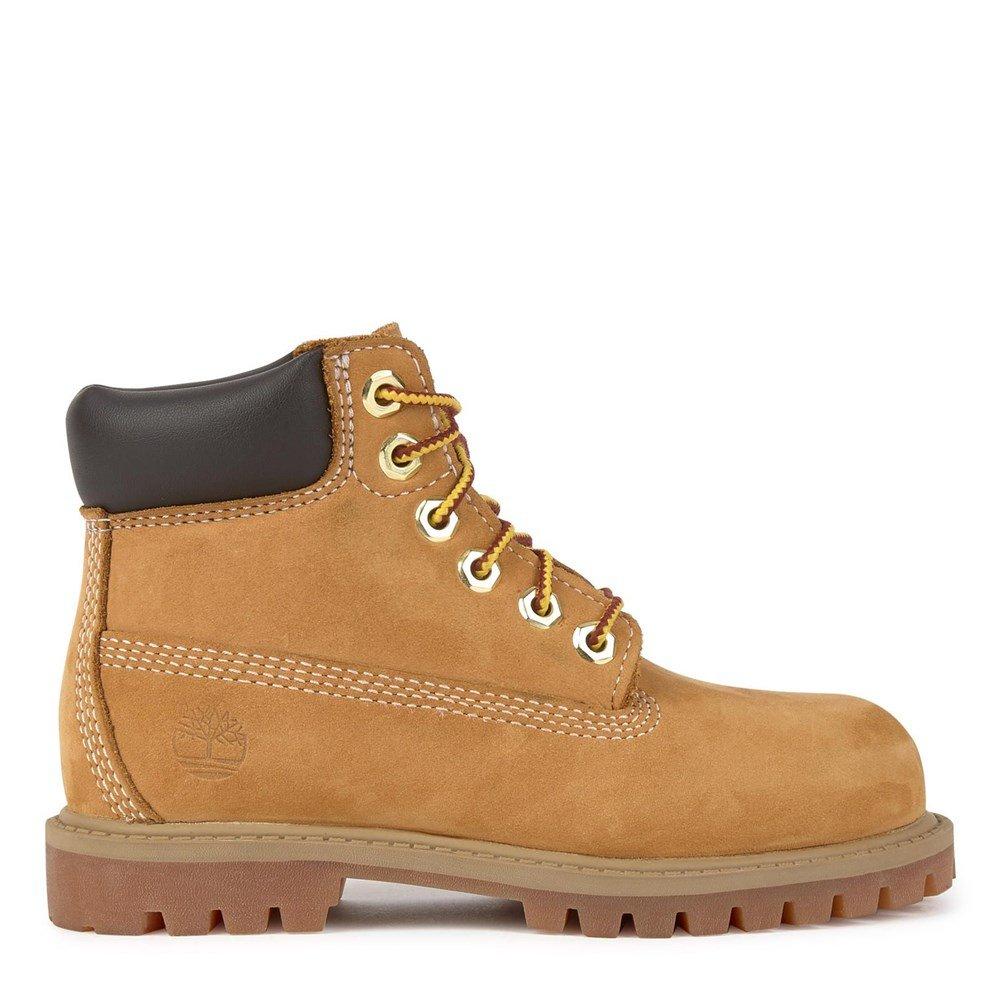 Timberland Junior Premium 6 Inch Boots - Wheat Nubuck