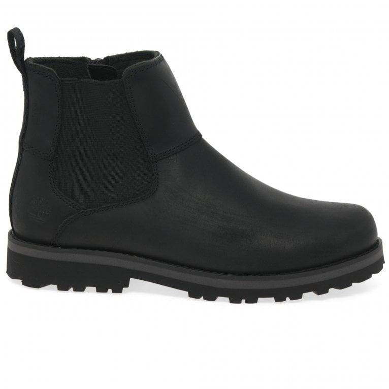 Timberland Junior Courma Chelsea Boots - Black