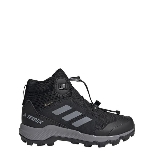 adidas Kid's Terrex Mid GTX - Core Black/Grey Three/Core Black