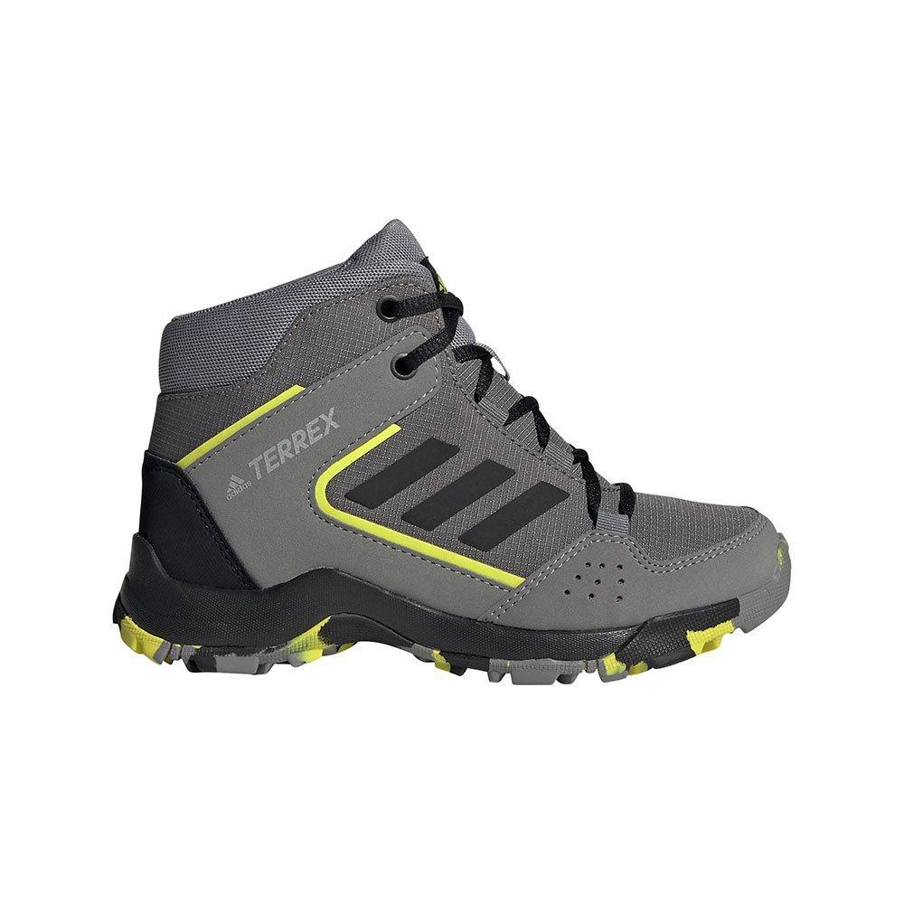 adidas Kid's Terrex Hyperhiker Hiking - Grey Four/Core Black/Grey Three