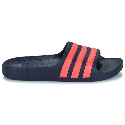 adidas Kid's Adilette Aqua - Dark Blue/Turbo/Dark Blue