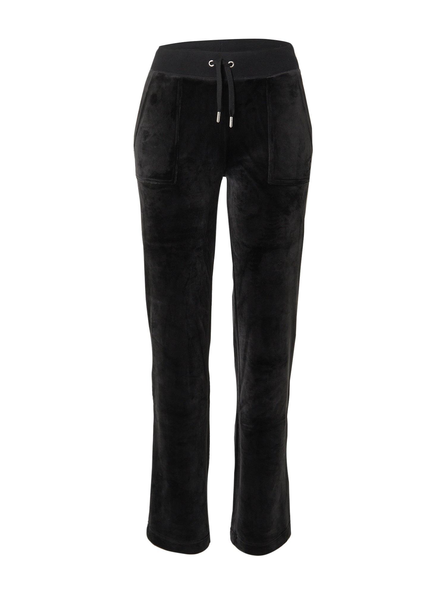 Juicy Couture Del Ray Classic Velour Pant - Black
